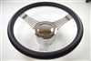 Chrome Aluminum Steering Wheel Banjo style