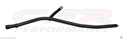 Transmission Dipstick with Tubes th400 turbo chevy gm and tube Black ALUMINUM