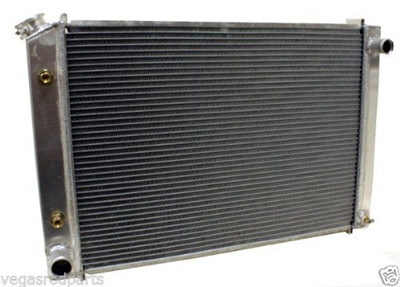 1979-93 FORD SMALL BLOCK 302 5.0 MUSTANG Aluminum Radiator AT cooler direct fit
