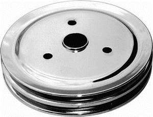 Small block Chevy Double Groove Crankshaft Pulley