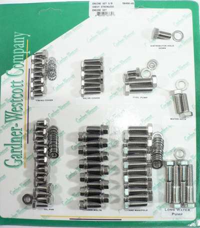 Small Block Chevy Engine Bolt Kit