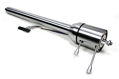 1957 Chevy Belair Plain Tilt Steering column raw steel printable tri five ididit