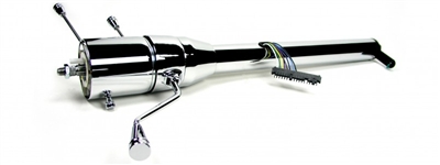 ididit Steering Column Tilt Steel Chrome 33" Length Column Shift Universal auto