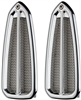 BILLET aluminum POLISHED 68-69 CAMARO DOOR JAMB VENTS,JAM