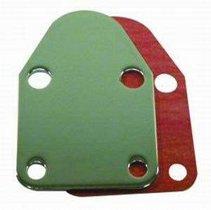 Fuel Pump Block Off Plate small blok chevy