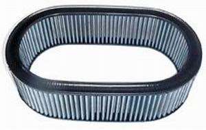 Oval Air Cleaner Element Washable 15"