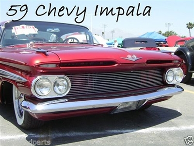 CUSTOM BILLET GRILLE KIT IMPALA 1959 CHEVY IMPALA EL CAMINO bel air biscayne