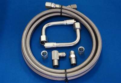 Stainless steel Heater Hose Kit universal