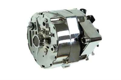 120 Amp Chrome Alternator GM style one wire