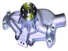 Chevy Small Block Water Pump short  satin aluminum