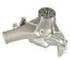Chevy Small Block Long Water Pump satin aluminum