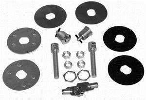 Stainless Steel Universal Hood Lock Set