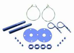 Chrome Steel Hood Pin Set