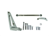 Alternator Bracket, Aluminum, Chrome, Cylinder Head Mount, Short Water Pump, Chevy, Big Block, Kit