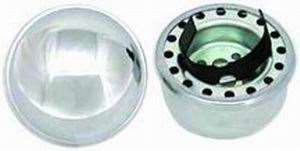 Chrome Steel Push In Oil Filler Cap breather clip on