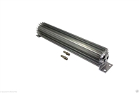 Transmission Cooler Tube and Finned 15 " inch dual pass design universal aluminum