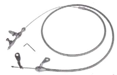 Stainless Steel  TRANSMISSION Cable FORD C-4 KICK DOWN