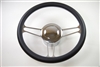 Chrome Aluminum Steering Wheel VINTAGE STYLE