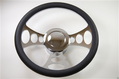 Chrome Aluminum Steering Wheel orbitor STYLE