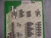Small Block Chevy Chrome Engine motor Bolt Kit 12 point 305 350 400 327 chevrlet