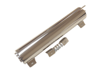 3x16" Stainless radiator over flow tank reservoir radiator spit puke tank bottle