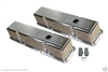 Aluminum Valve Covers SMALL BLOCK CHEVY Tall Ball Milled polished