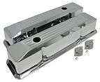 Aluminum Recessed Valve Covers 305 350 327 400 Chevrolet chevy ball milled
