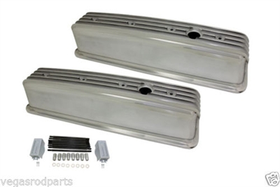 Nostalgic Aluminum Finned Valve Covers (Baffled)