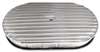 15 inch Polished Aluminum Full Finned Oval