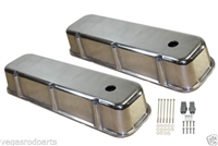 Chrome Valve Covers BIG BLOCK CHEVY  Smooth Tall