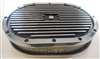 12 inch Aluminum Oval Air Cleaner black bullet Set