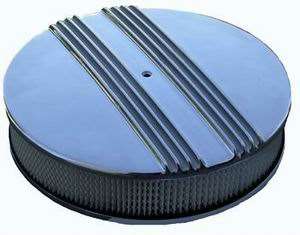 14" Finned Round Air Cleaner Set nostilgia
