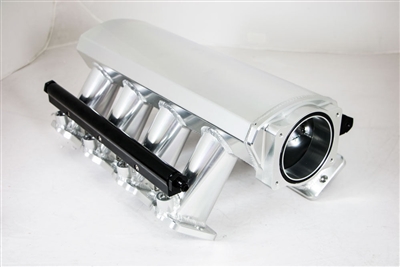 LS3 LS9  Fabricated Aluminum Ram Air EFI Intake Manifold Polished w/rails square port