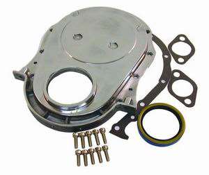 Polished Aluminum Timing Chain Cover big block chevy