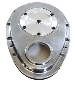 Small Block ChevyAluminum Timing Chain Cover removable