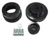 Steel Serpentine Pulley Set Serpentine Pulley Set Fits Ford Mustang/Truck 5.0 1979-1993