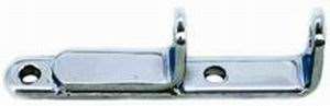 Chrome Steel Alternator header Bracket small block Chevy