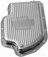GM 400 Transmission Pan chrome steel with drain plug