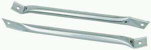 Chrome Steel Radiator Support Bars