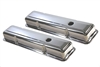 Chrome " TRI-FIVE" Chevy Valve Covers