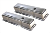 Small block Chevy Chrome Steel Valve Covers