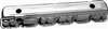 Chrome Steel Valve Cover " Straight " 6 Cyl  194ci,230ci,250ci,and 292ci
