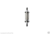 Chrome Fuel Filter glass Element ford chevy dodge washable chrome steel 3/8 inch
