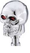 Chrome Skull Shifter Knob with LED