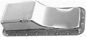 Steel Stock Oil Pan big block Ford 352-390-406-427-428- Chrome