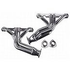 Chevy Small Block Chrome tri five 5 mid lengthHeaders 1955 1957