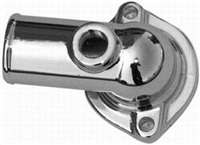 Chrome Steel Water Neck big Block Ford 429 460 cid thermostat outlet housing
