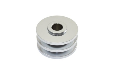 Double Groove Chrome Steel Alternator Pulley gm type