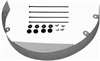 Chrome Steel Fan Shroud 3 inch