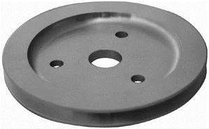 Small Block Chevy Single Groove Crankshaft Lower Pulleys
